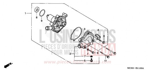 POMPE A EAU XL650V1 de 2001